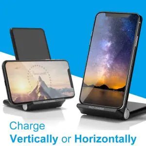 15W FAST WIRELESS CHARGER WITH STAND QUICK CHARGE - Johnbob's