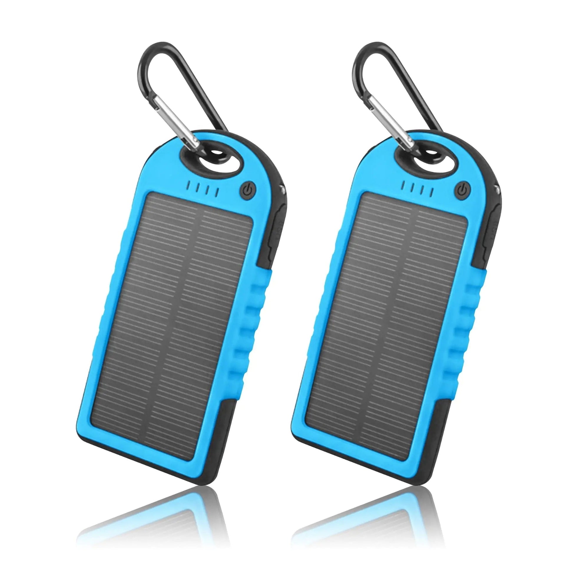 5000mAh Solar Power Bank Phone Charger (2 - Pack) - Johnbob's