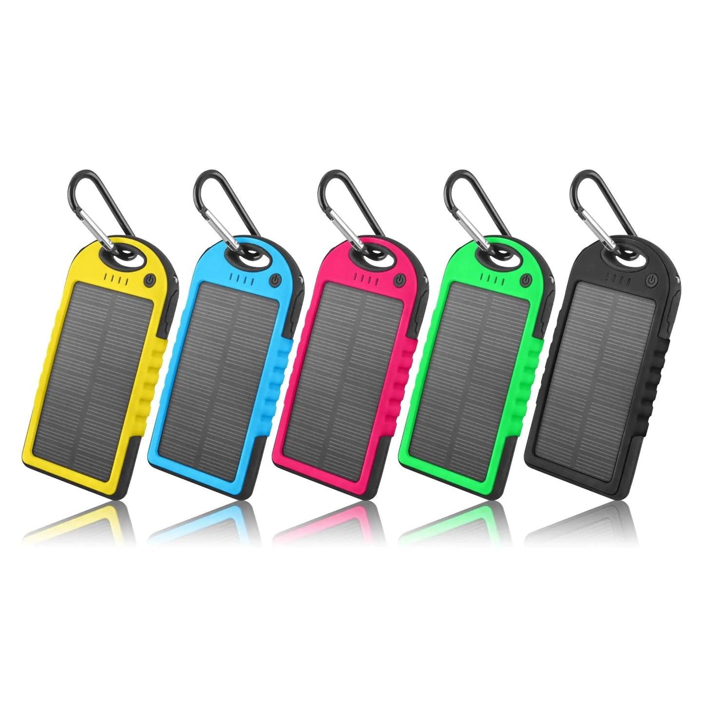 5000mAh Solar Power Bank Phone Charger (2 - Pack) - Johnbob's