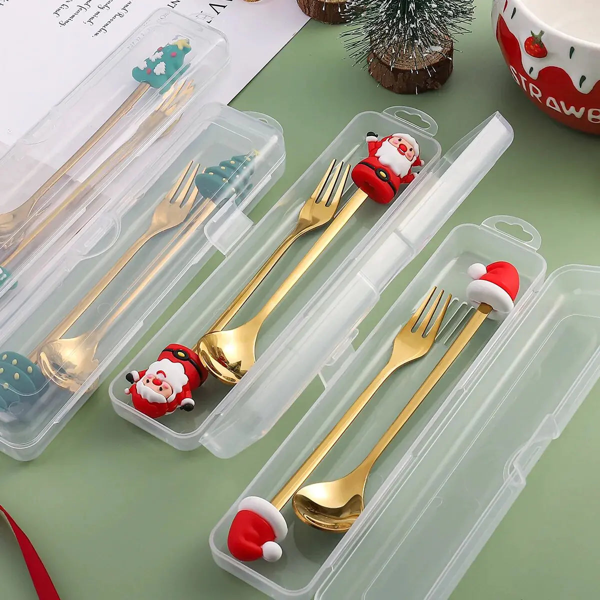 Christmas Cutlery Set - Johnbob's General Store, LLC