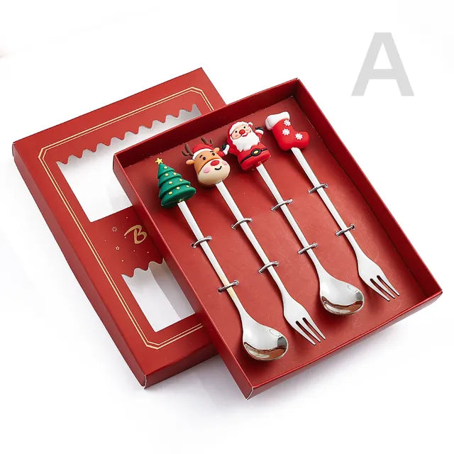 Christmas Cutlery Set - Johnbob's General Store, LLC