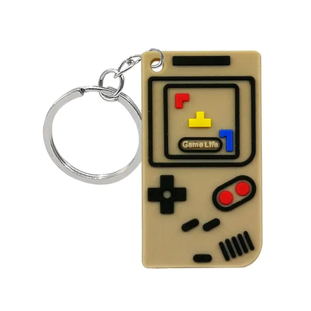 Game Machine Keychain