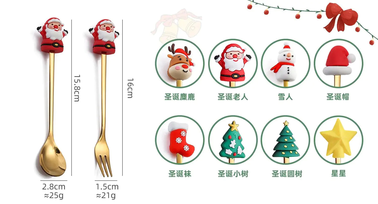 Christmas Cutlery Set - Johnbob's General Store, LLC