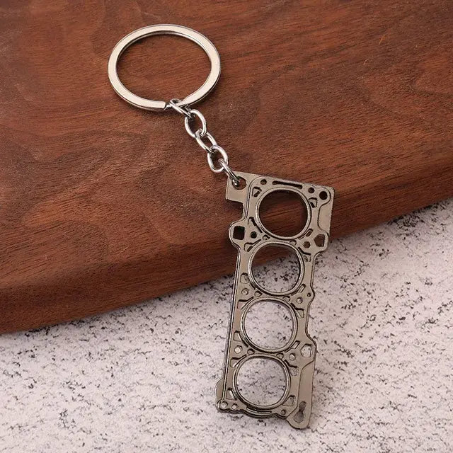 Creative Gear Head Keychain