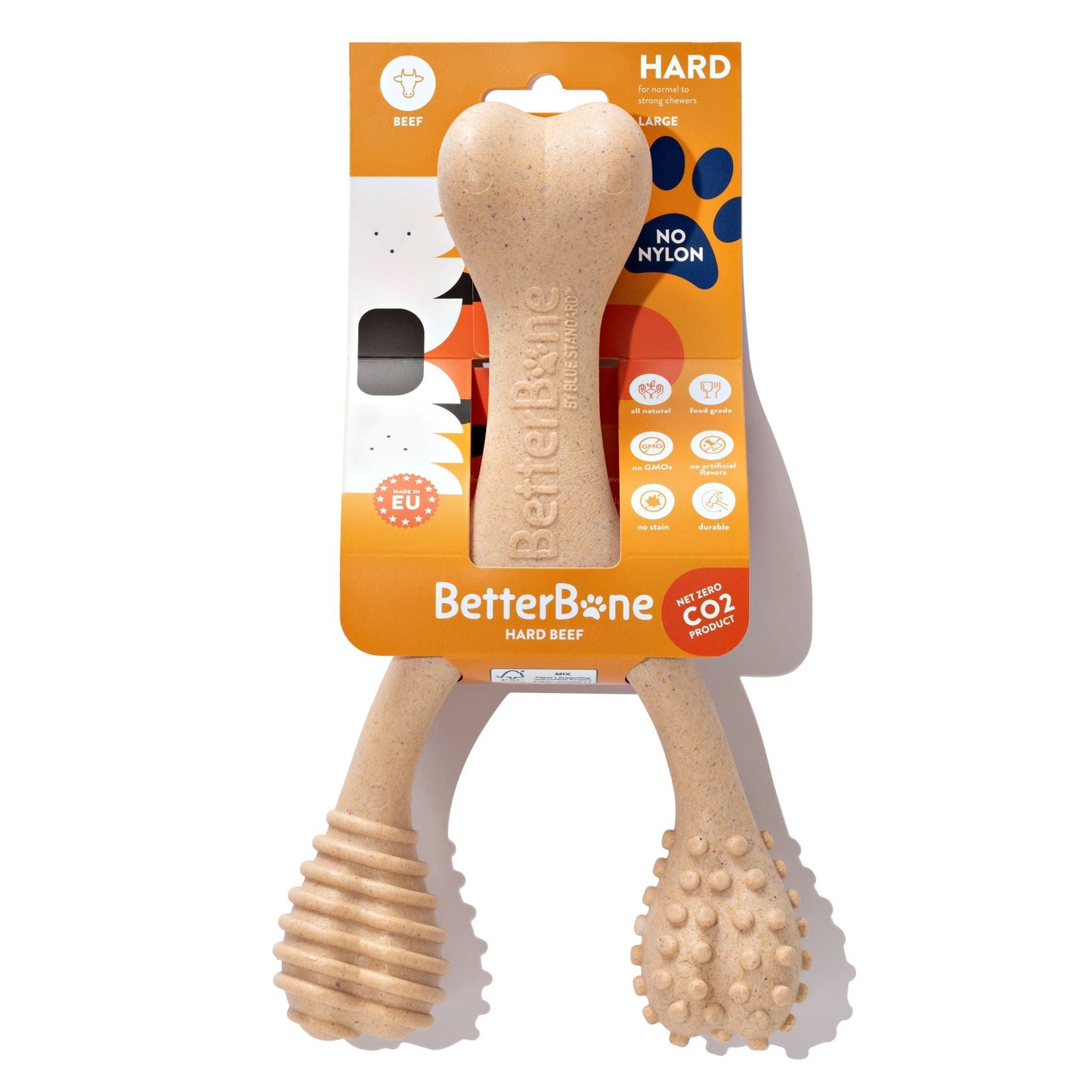 BetterBone HARD CHEW TOY: The natural, eco - friendly, and ultra - durable chew for the toughest chewers! - Johnbob's General Store