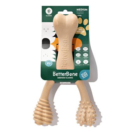 BetterBone MEDIUM Durability CHEW TOY: Perfect Chew for Everyday Chewers | Natural, Eco - Friendly, Non - Toxic - Johnbob's General Store