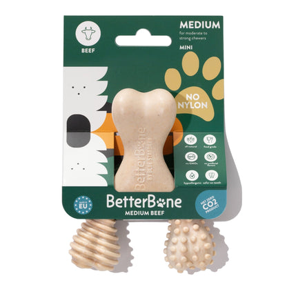 BetterBone MEDIUM Durability CHEW TOY: Perfect Chew for Everyday Chewers | Natural, Eco - Friendly, Non - Toxic - Johnbob's General Store