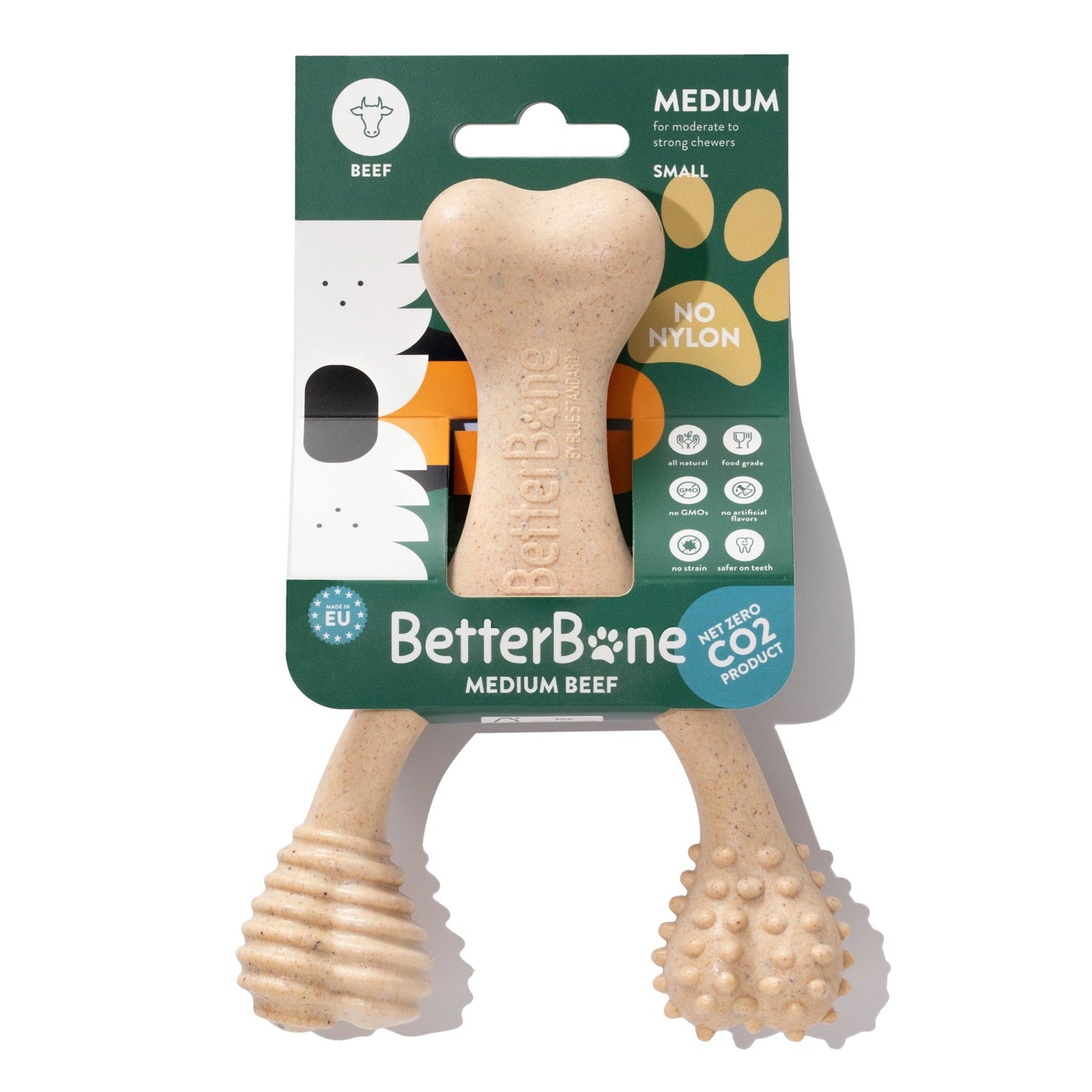 BetterBone MEDIUM Durability CHEW TOY: Perfect Chew for Everyday Chewers | Natural, Eco - Friendly, Non - Toxic - Johnbob's General Store