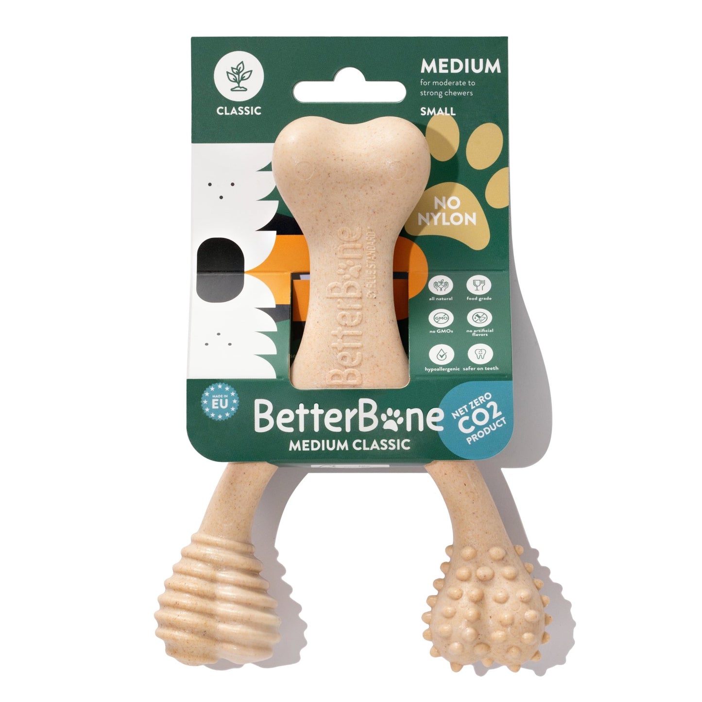 BetterBone MEDIUM Durability CHEW TOY: Perfect Chew for Everyday Chewers | Natural, Eco - Friendly, Non - Toxic - Johnbob's General Store