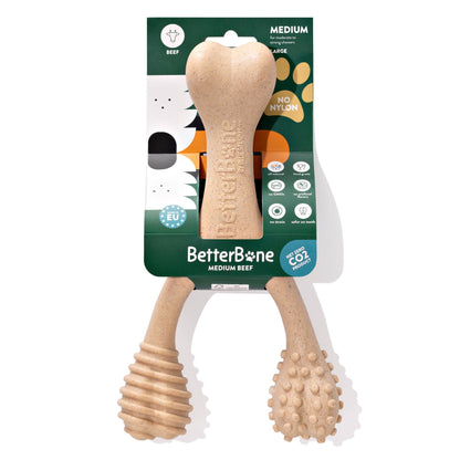 BetterBone MEDIUM Durability CHEW TOY: Perfect Chew for Everyday Chewers | Natural, Eco - Friendly, Non - Toxic - Johnbob's General Store