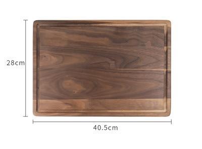 Black Walnut Wood Cutting Board Creative Whole Tray Fruit Chopping Cutting Board Wood Chopping Blocks For Kitchen - Johnbob's General Store, LLC