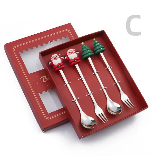 Christmas Cutlery Set - Johnbob's General Store, LLC