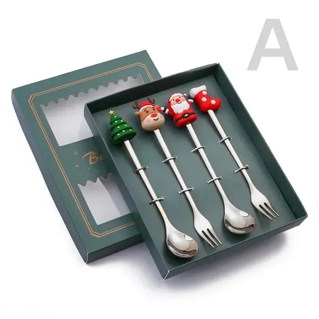 Christmas Cutlery Set - Johnbob's General Store, LLC