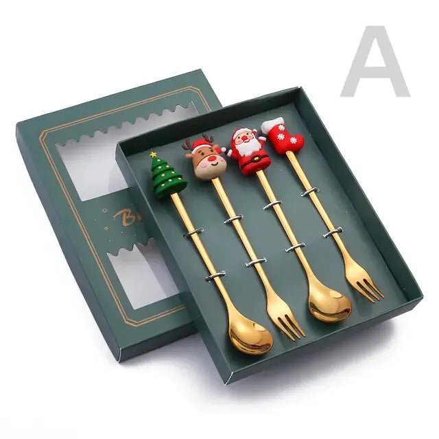 Christmas Cutlery Set - Johnbob's General Store, LLC