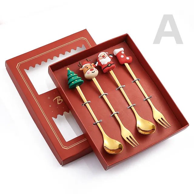 Christmas Cutlery Set - Johnbob's General Store, LLC