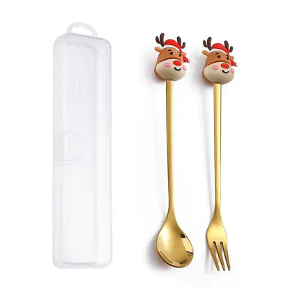 Christmas Cutlery Set - Johnbob's General Store, LLC