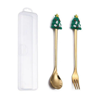 Christmas Cutlery Set - Johnbob's General Store, LLC