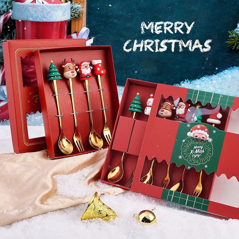 Christmas Cutlery Set - Johnbob's General Store, LLC