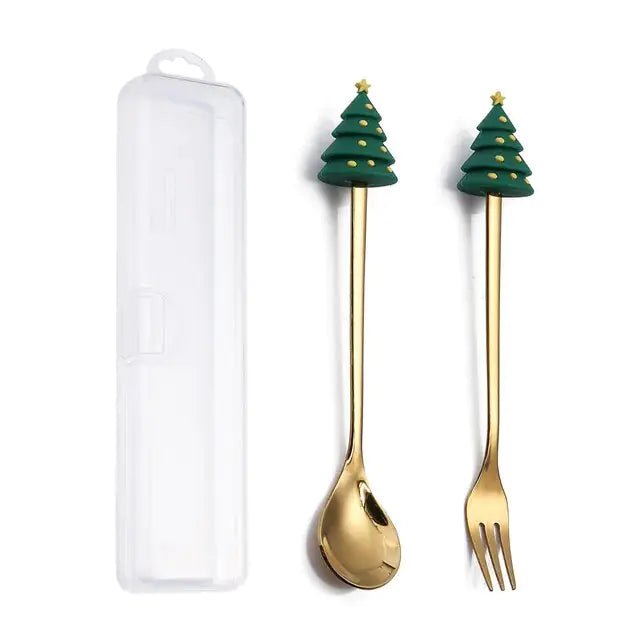 Christmas Cutlery Set - Johnbob's General Store, LLC