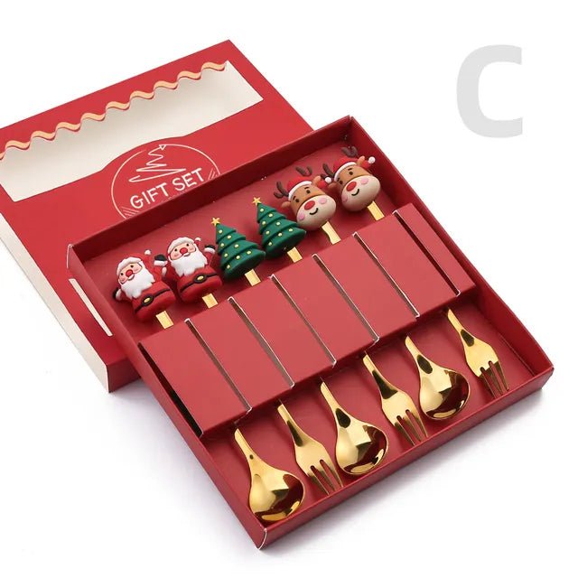 Christmas Cutlery Set - Johnbob's General Store, LLC