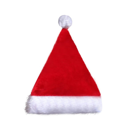 Christmas Hat LED Light Plush - Johnbob's General Store, LLC #santahat