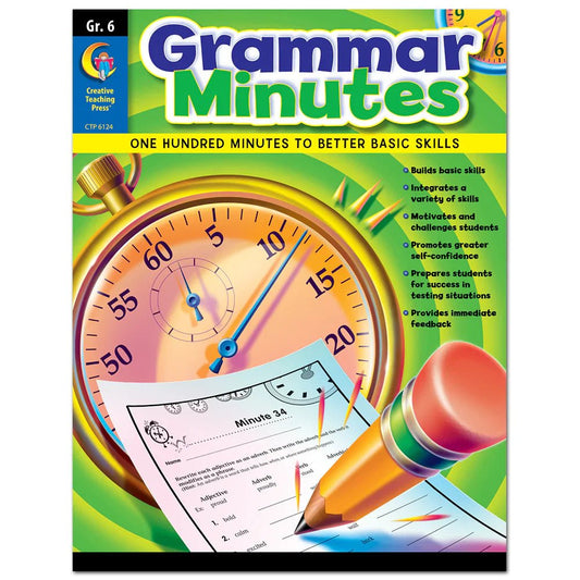 Creative Teaching Grammar Minutes, Grade 6 (CTP 6124) - Johnbob's General Store