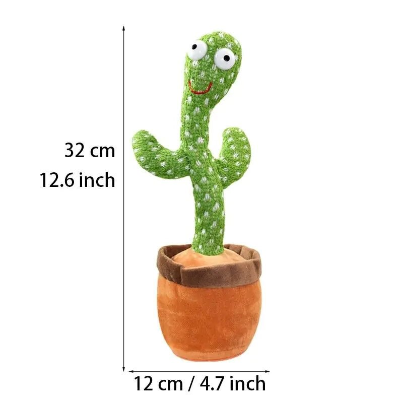 Dancing Cactus Plush Toy Doll Electronic Recording - Johnbob's General Store, LLC