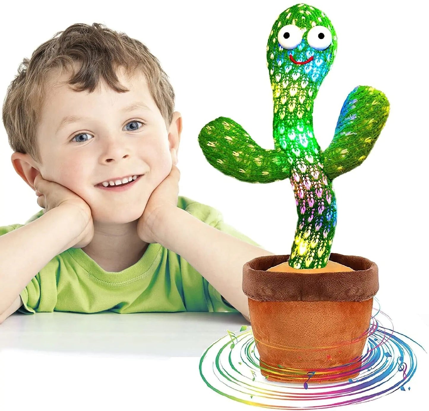 Dancing Cactus Plush Toy Doll Electronic Recording - Johnbob's General Store, LLC