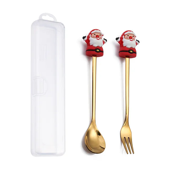 Christmas Cutlery Set - Johnbob's General Store, LLC