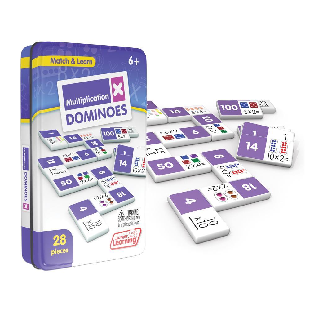 Junior Learning Multiplication Dominoes Math Game (JL 483) - Johnbob's General Store