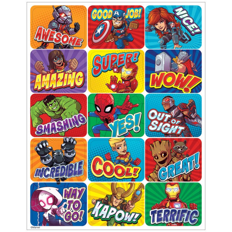 MARVEL SUPER HERO ADVENTUR STICKERS SUCCESS (EU 657302) - Johnbob's General Store