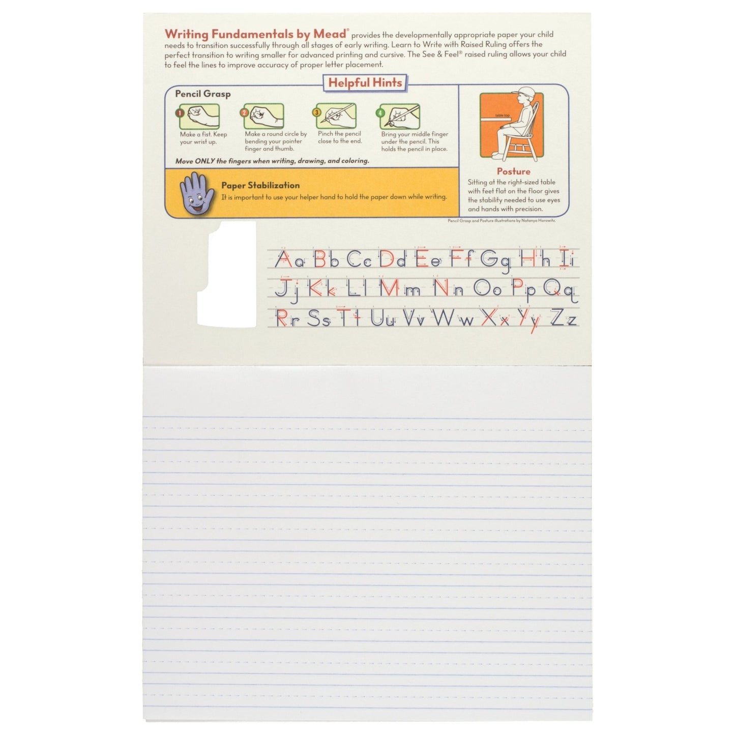 Mead® Learn to Write Advanced Writing Tablet, 40ct, Grades 2 - 3 (48021) - Johnbob's General Store