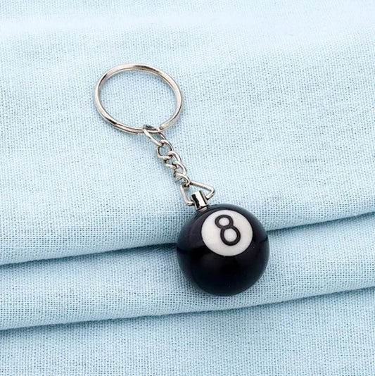 No. 8 Billiards Keychain - Johnbob's General Store