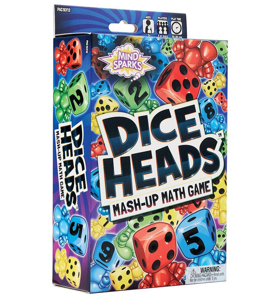 Pacon Dice Heads Math Game (PAC9312) - Johnbob's General Store