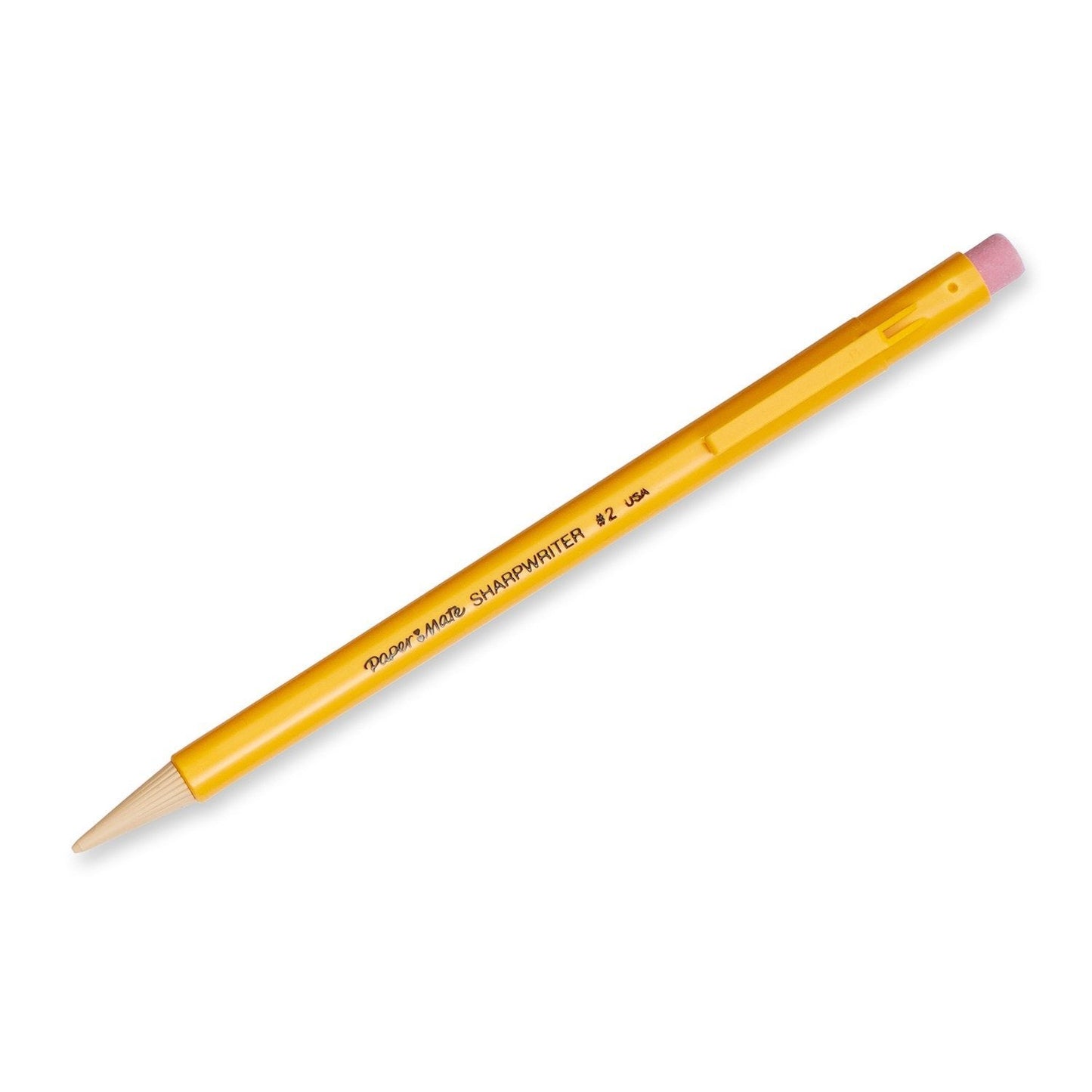 Paper Mate SharpWriter Mechanical Pencils, 0.7mm, HB #2, Yellow - Johnbob's General Store