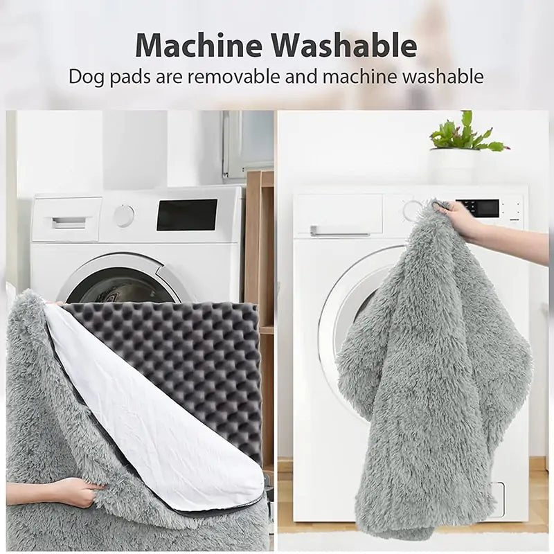 Plush Washable Dog Bed - Johnbob's General Store, LLC