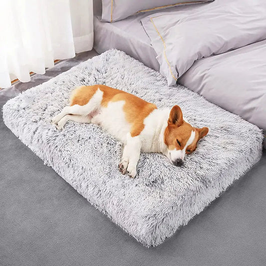 Plush Washable Dog Bed - Johnbob's General Store, LLC