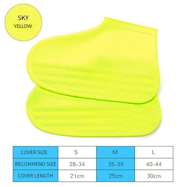 Waterproof Shoe Cover Silicone Boots - Johnbob's General Store, LLC