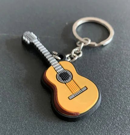 Silicone Guitar Keychain Pendan - Johnbob's General Store