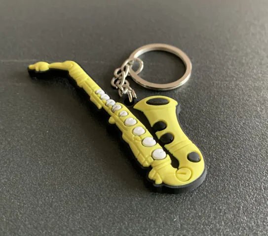 Silicone Guitar Keychain Pendan - Johnbob's General Store