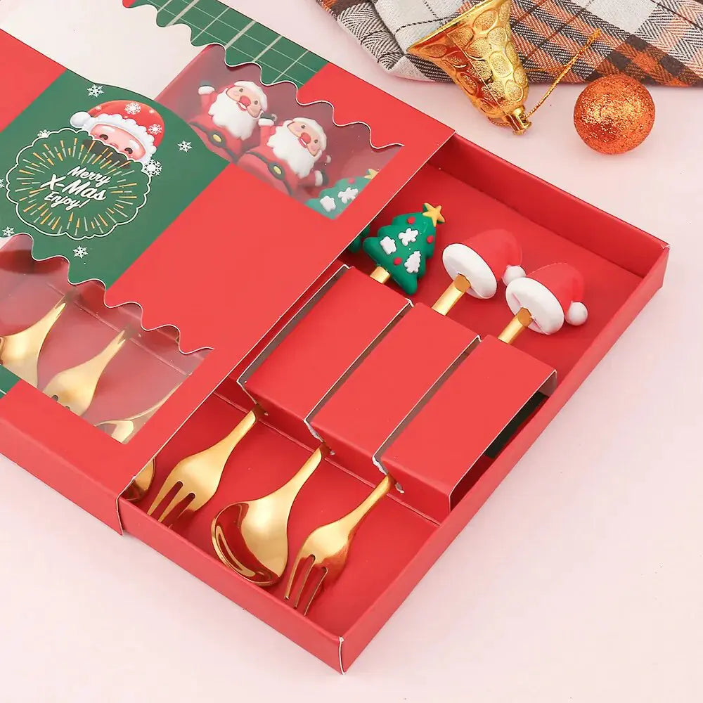 Christmas Cutlery Set - Johnbob's General Store, LLC