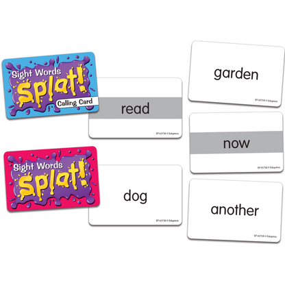 Teacher Created Resources Sight Words Splat Game Grades 1 - 2 (TCR 63758) - Johnbob's General Store