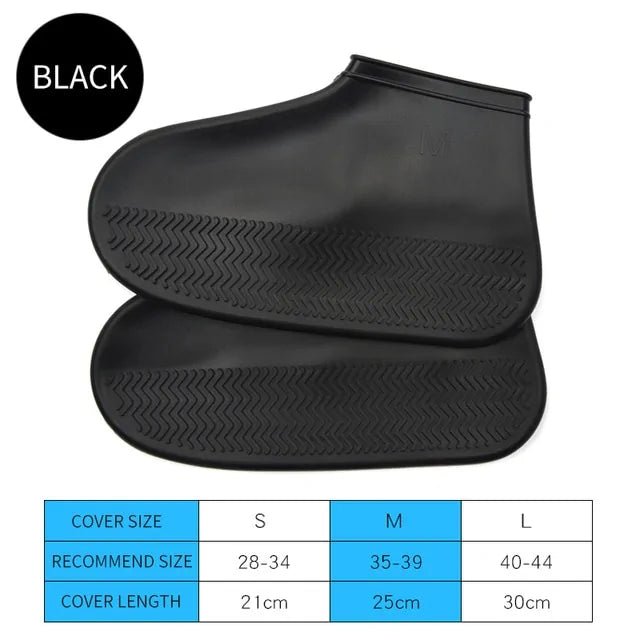 Waterproof Shoe Cover Silicone Boots - Johnbob's General Store, LLC