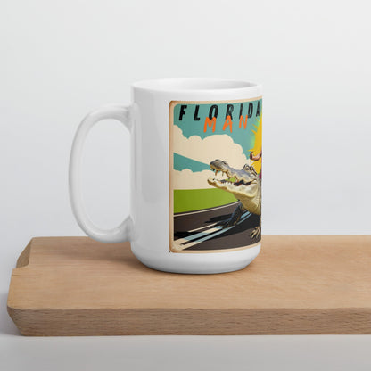 White glossy mug - Johnbob's General Store